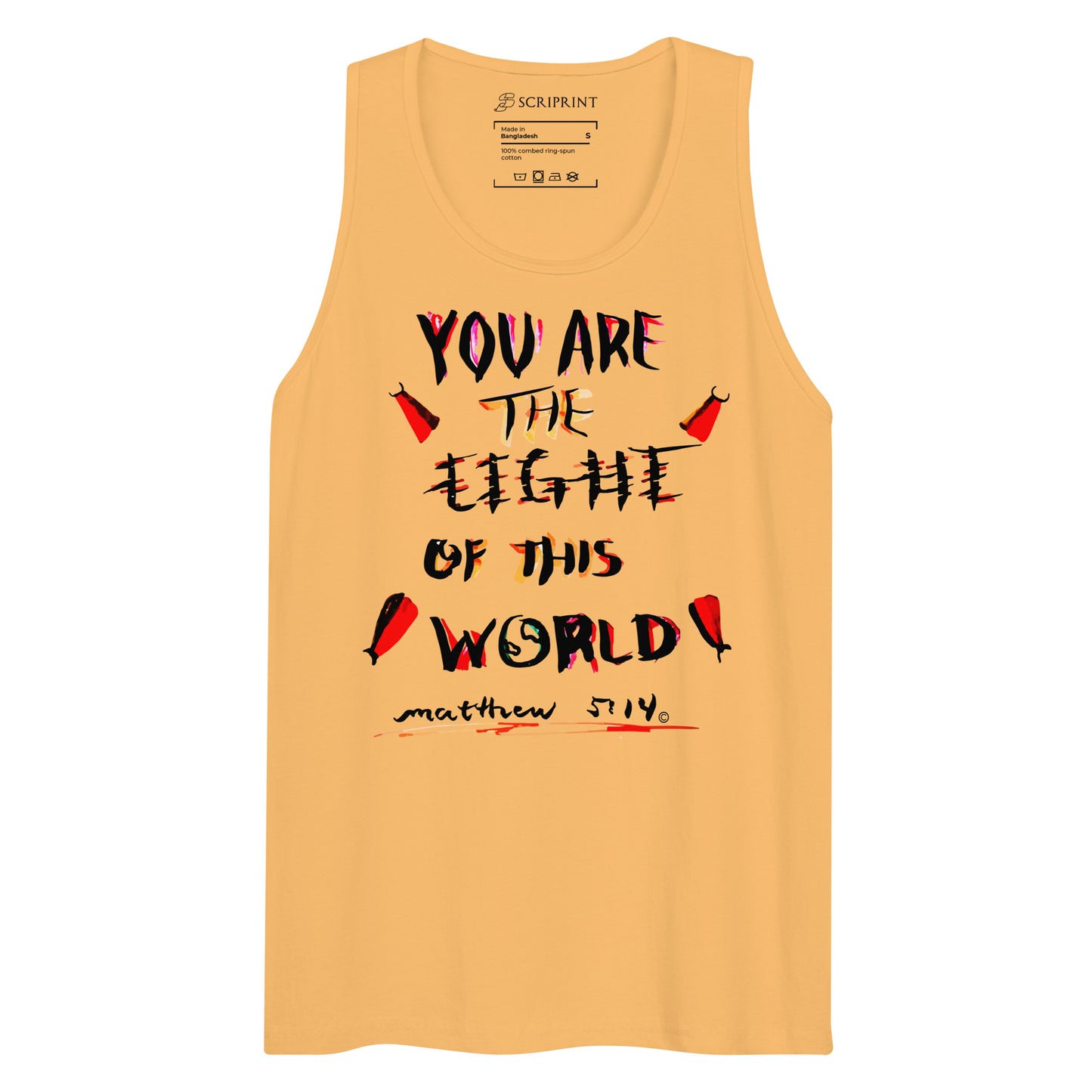 Light of This World Men’s Premium Tank Top