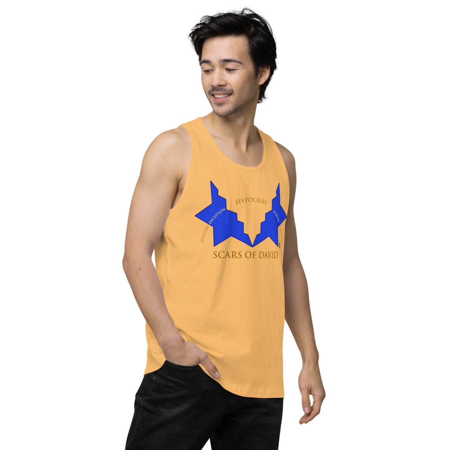 Scars of David Men’s Premium Tank Top