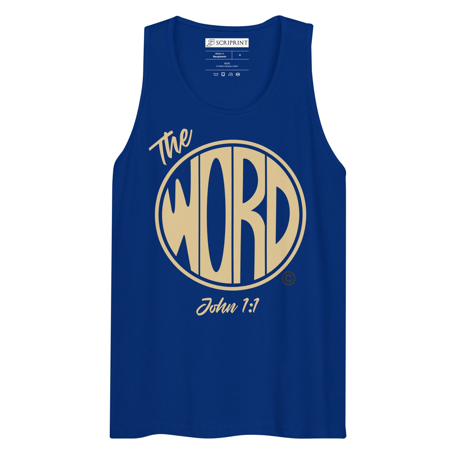 The Word Men’s Premium Tank Top