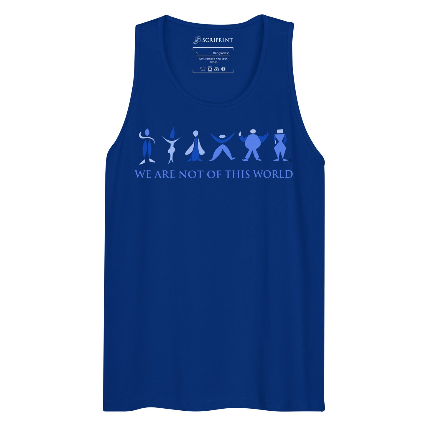 We Are Not of This World Men’s Premium Tank Top