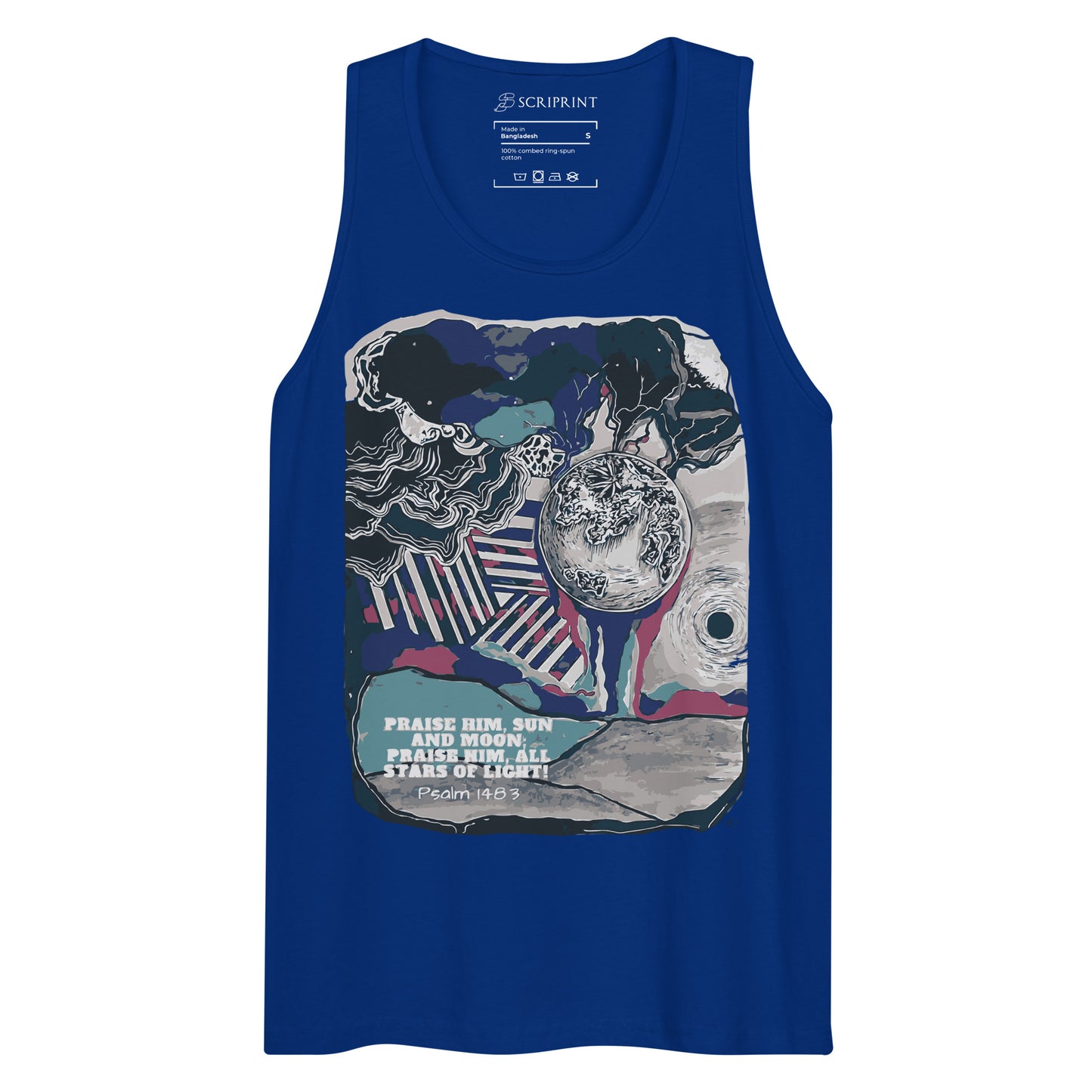 Praise Him Men’s Premium Tank Top