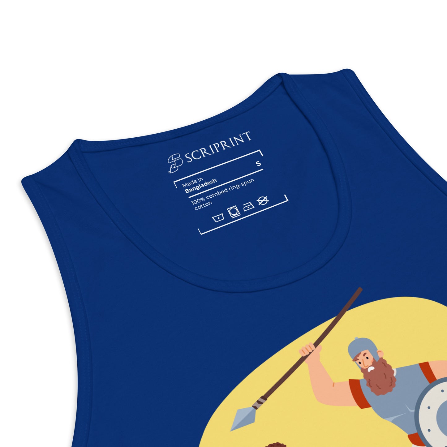 David and Goliath Men’s Premium Tank Top