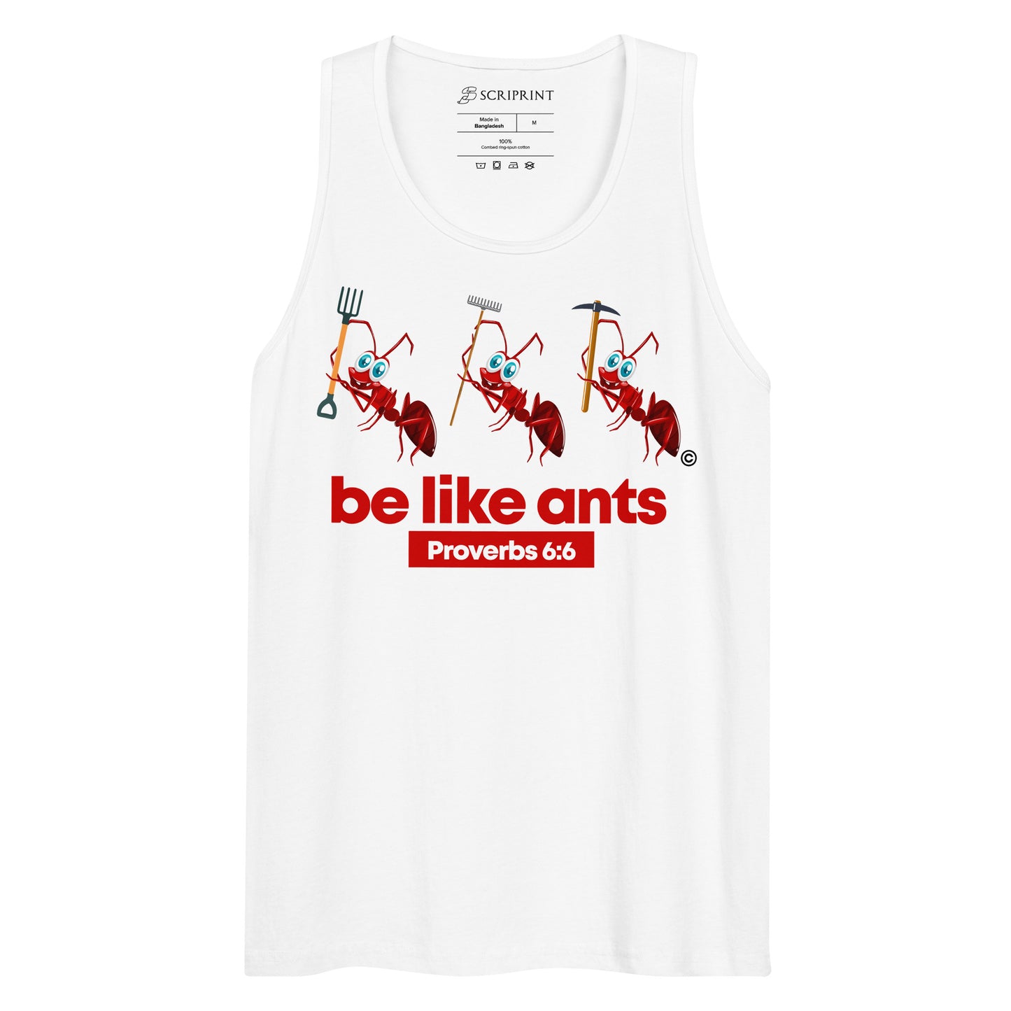 Be Like Ants Men’s Premium Tank Top