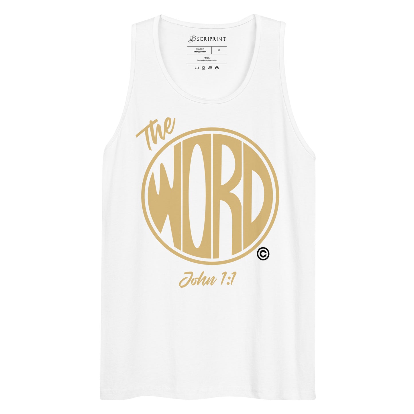 The Word Men’s Premium Tank Top