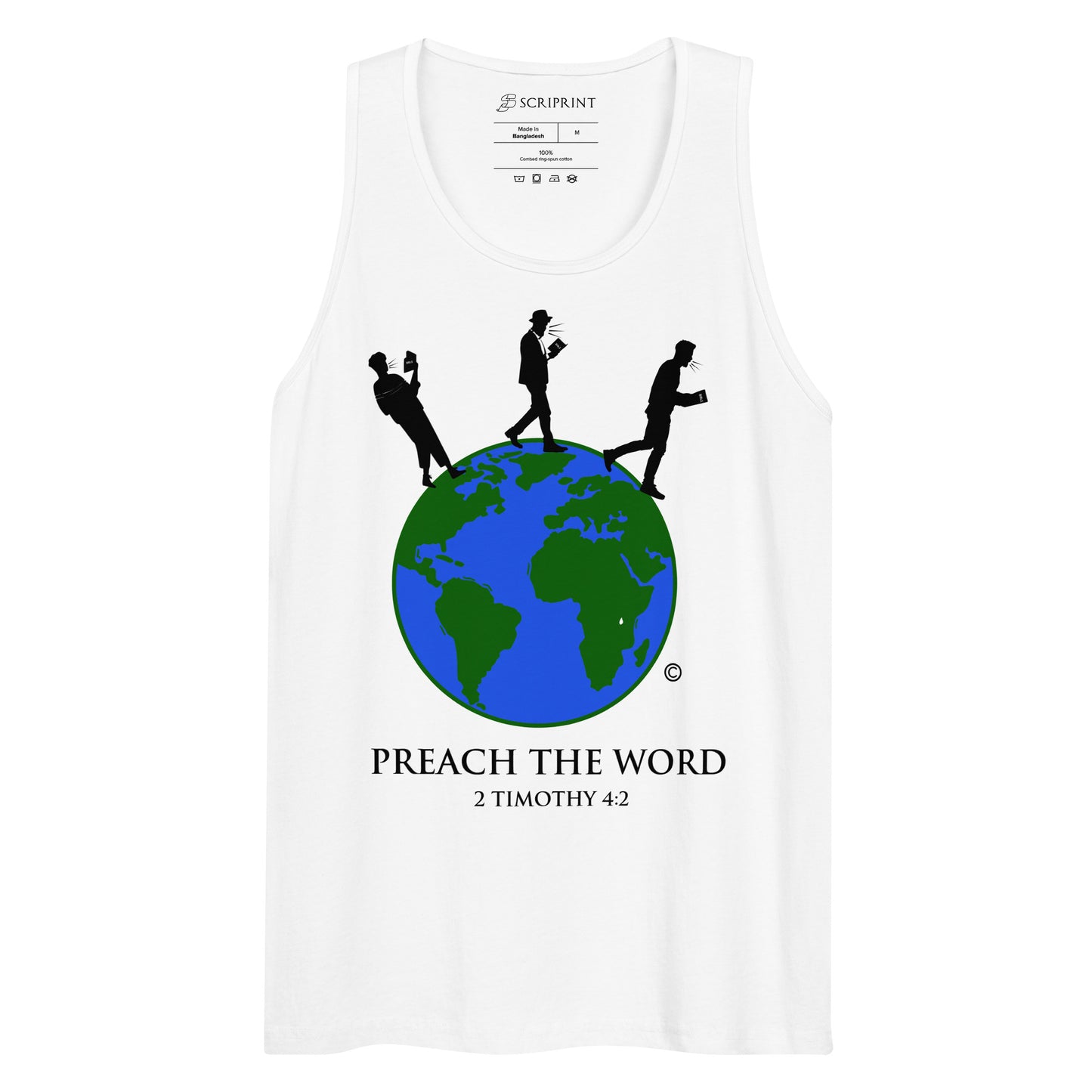 Preach the Word Men’s Premium Tank Top