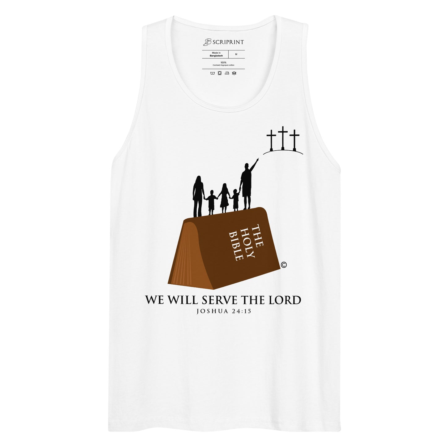 Serve the Lord Men’s Premium Tank Top