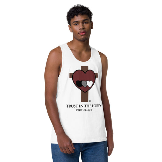 Trust in the Lord Men’s Premium Tank Top