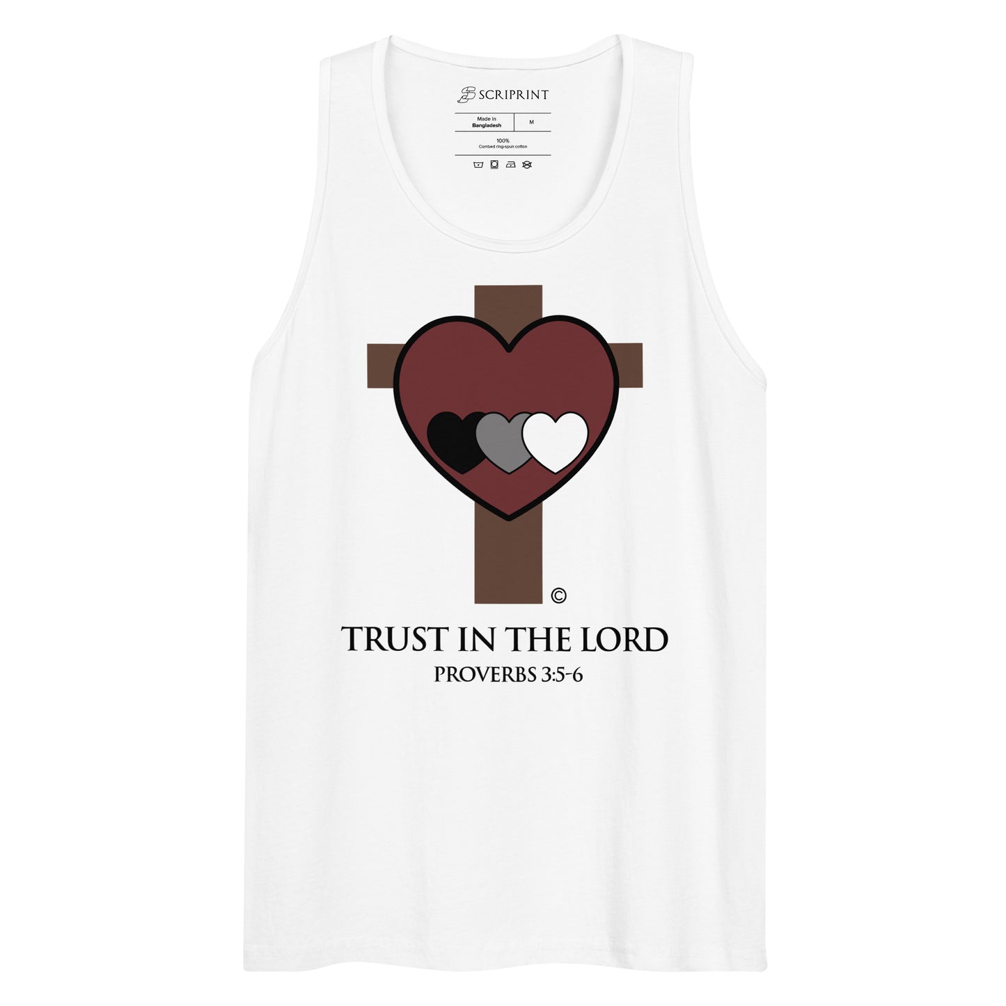 Trust in the Lord Men’s Premium Tank Top