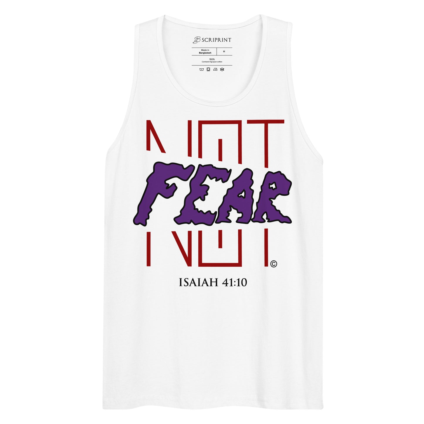 Fear Not Men’s Premium Tank Top