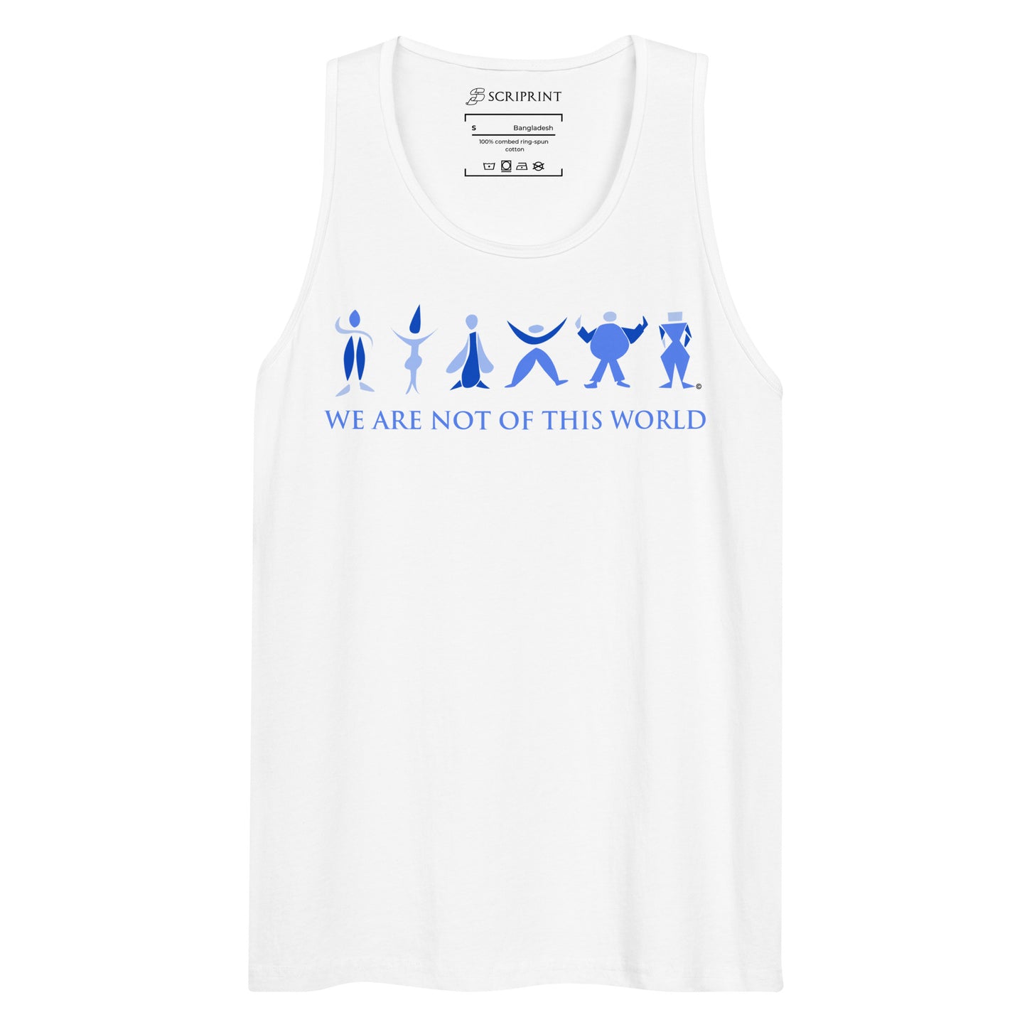 We Are Not of This World Men’s Premium Tank Top
