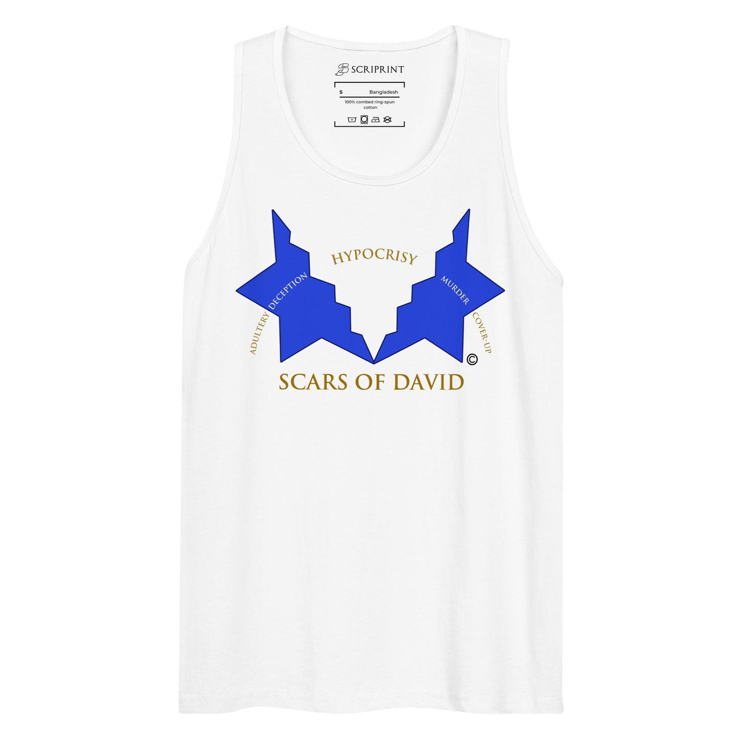 Scars of David Men’s Premium Tank Top