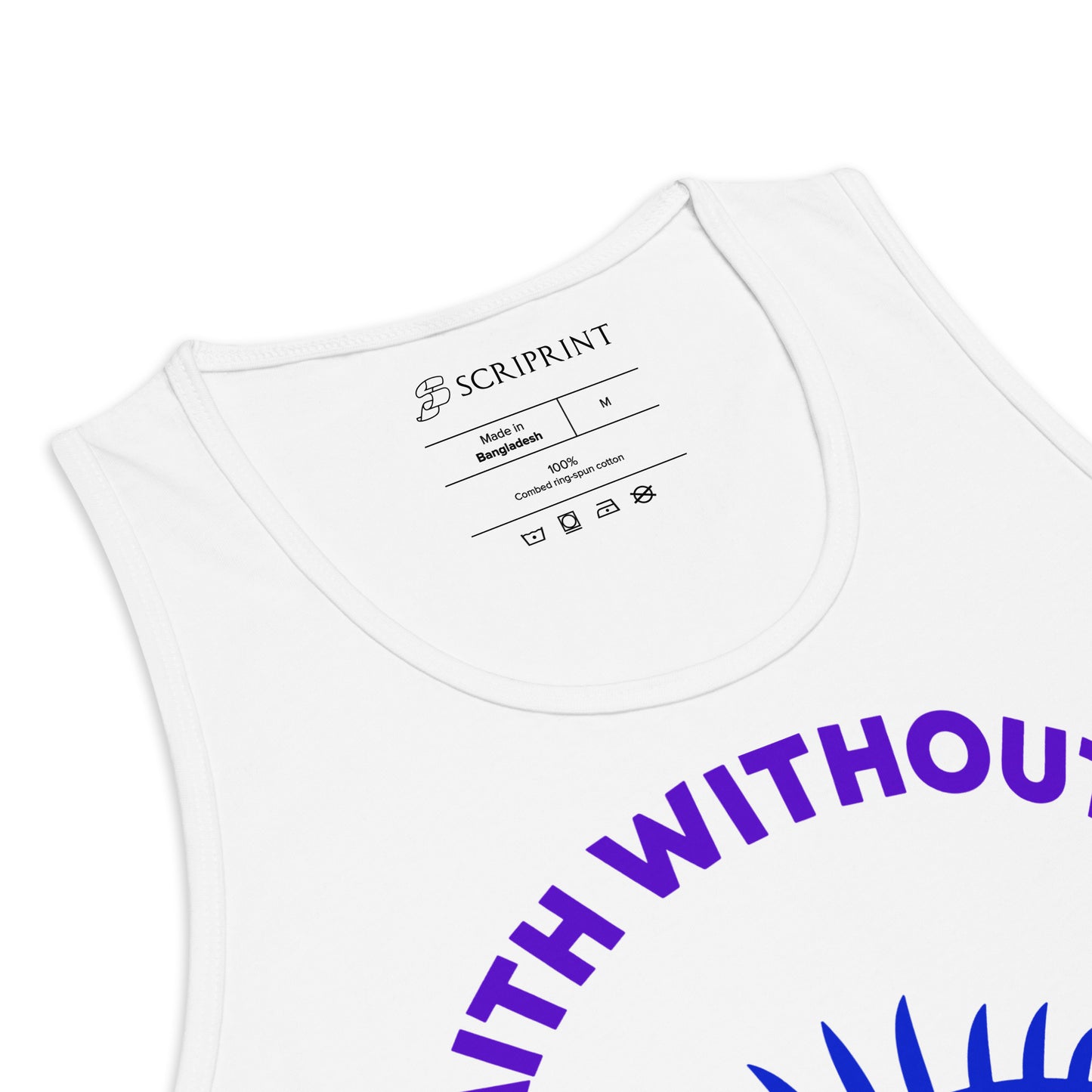Faith Without Work is Dead Men’s Premium Tank Top