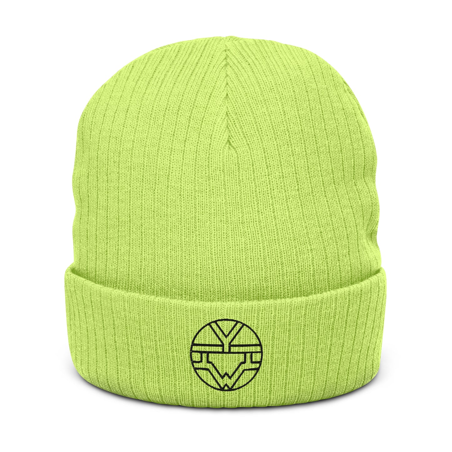 I Am Ribbed Knit Beanie