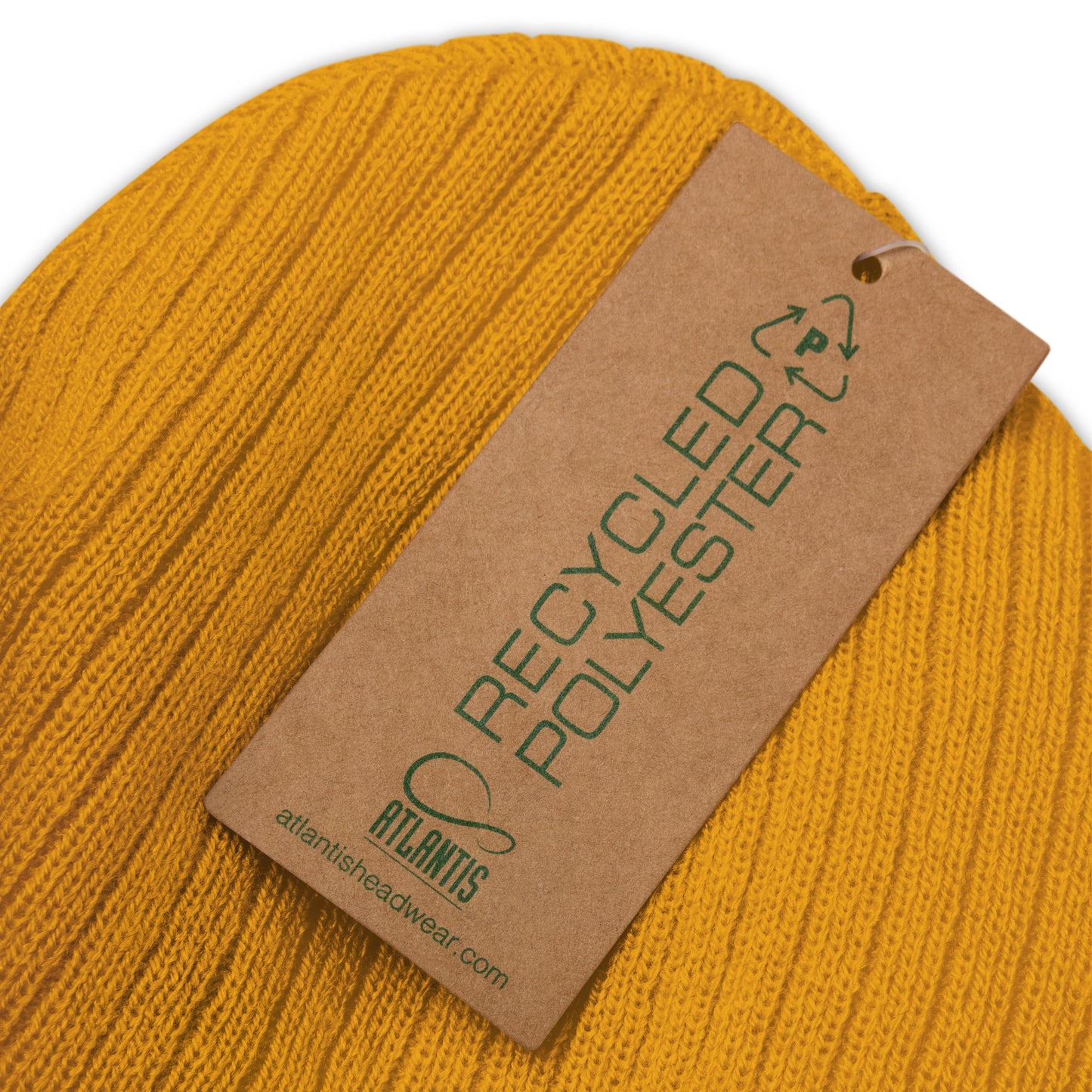 I Am Ribbed Knit Beanie