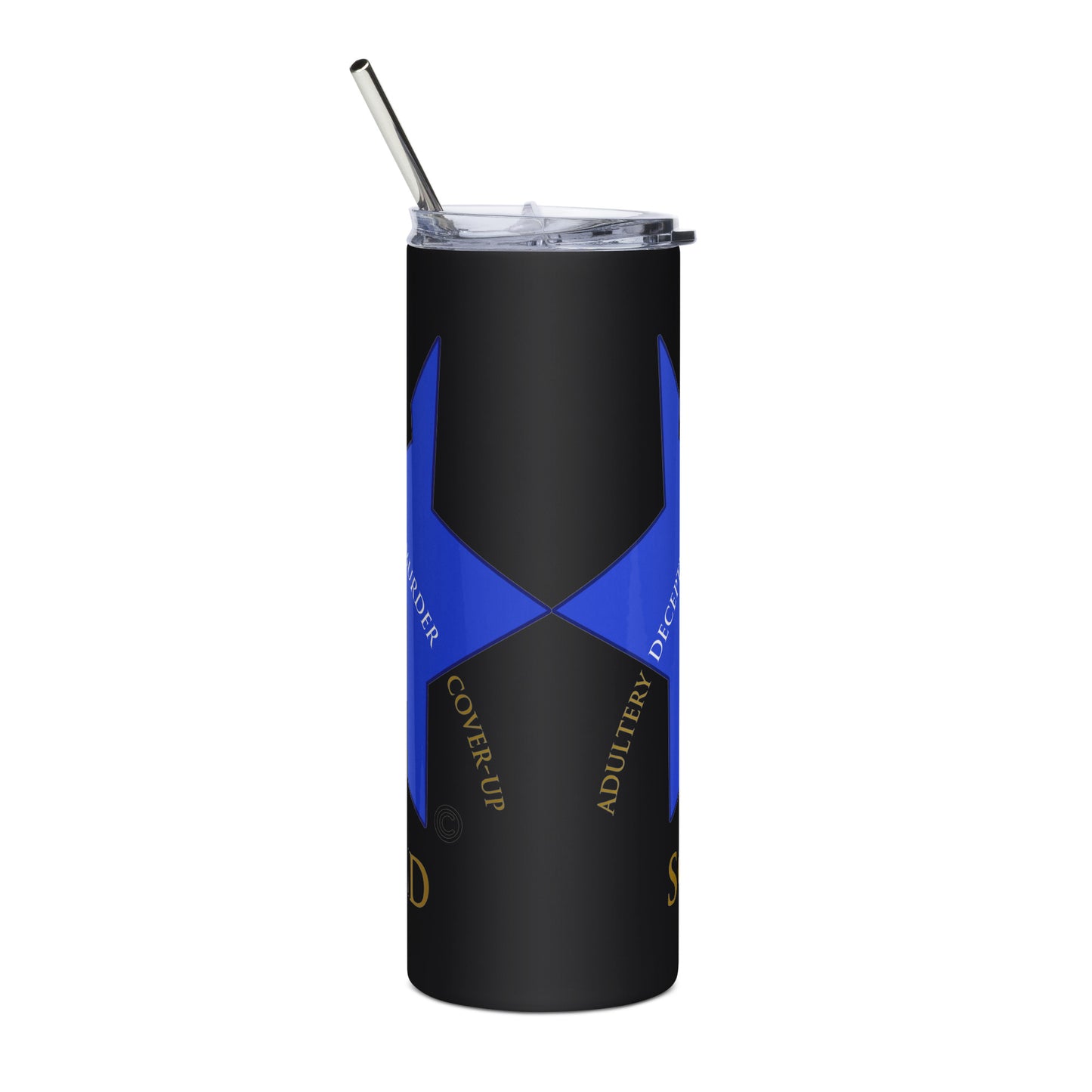Scars of David Stainless Steel Tumbler