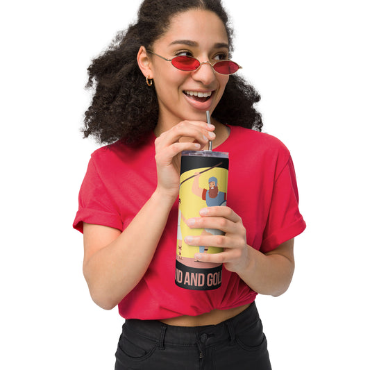 David and Goliath Stainless Steel Tumbler