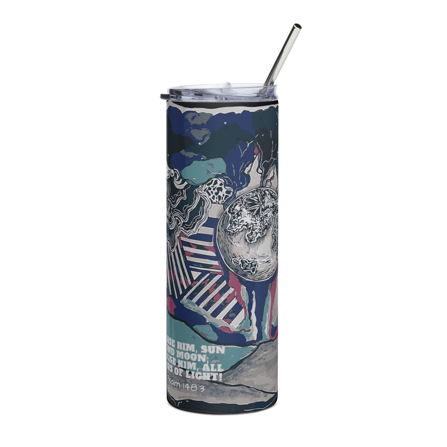 Praise Him Stainless Steel Tumbler