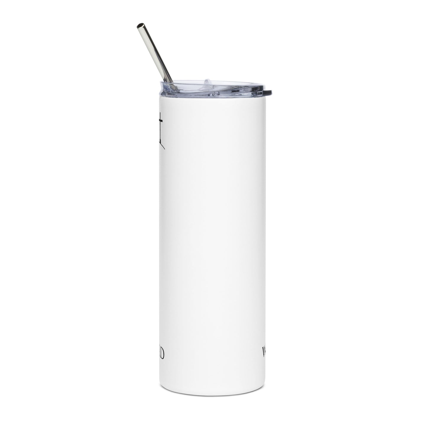 We Will Serve the Lord Stainless Steel Tumbler