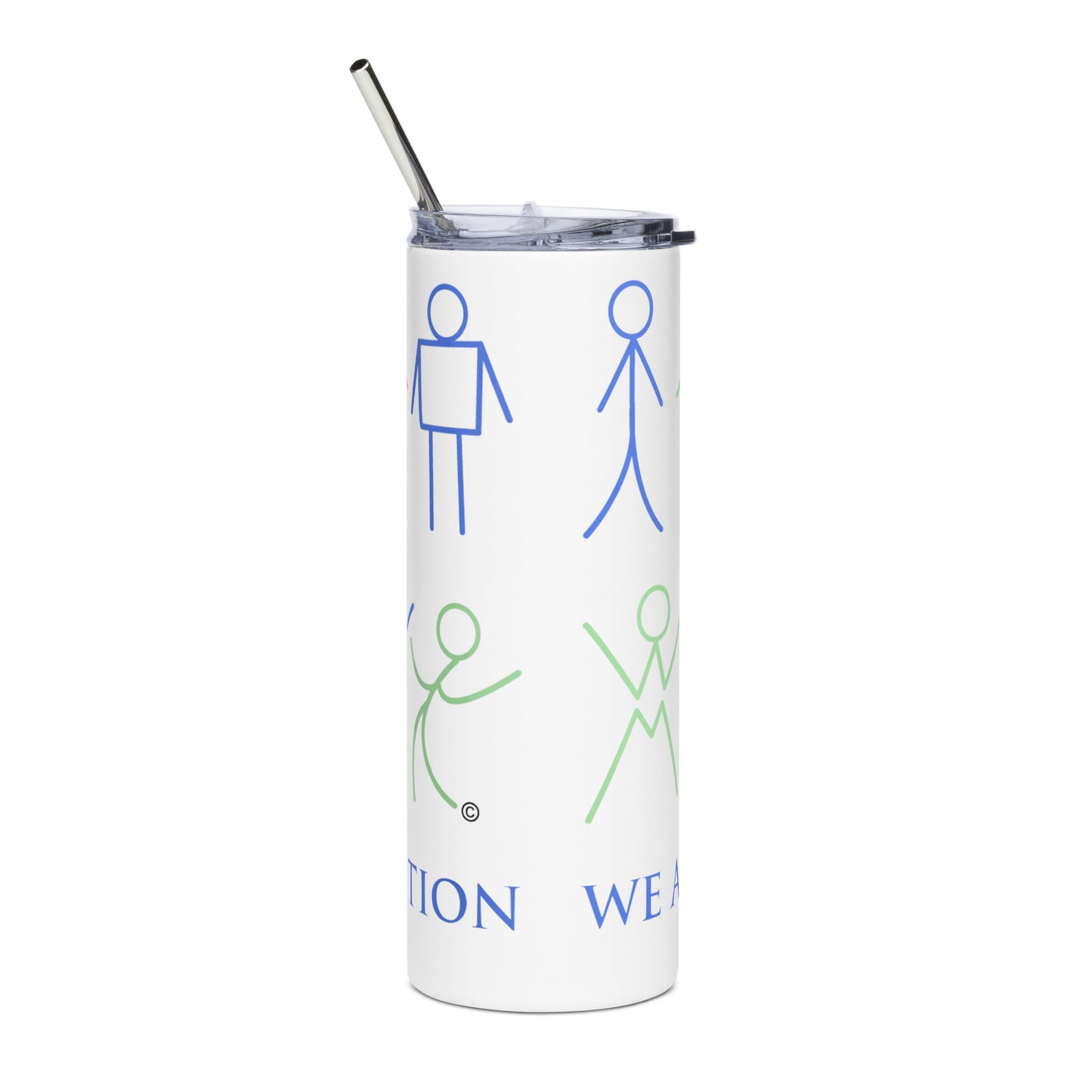 We Are God's Creation Stainless Steel Tumbler