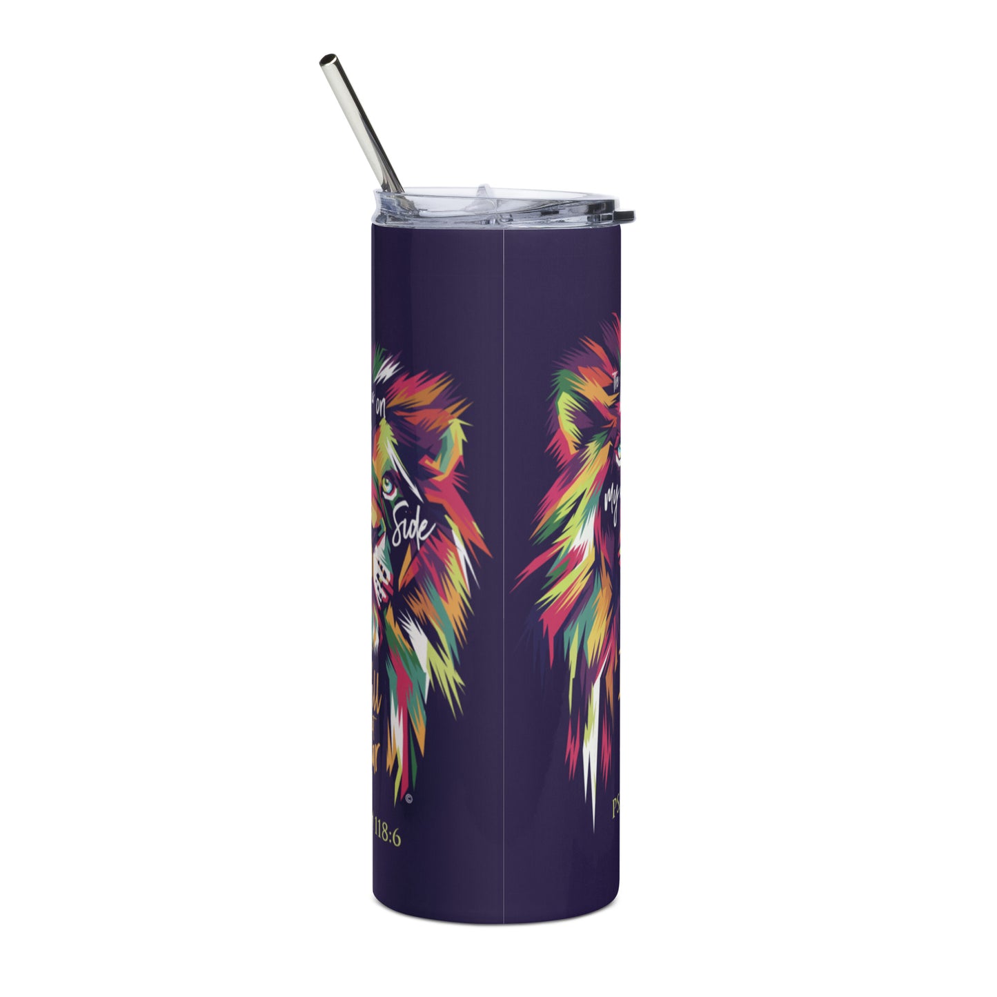 I Will Not Fear Stainless Steel Tumbler
