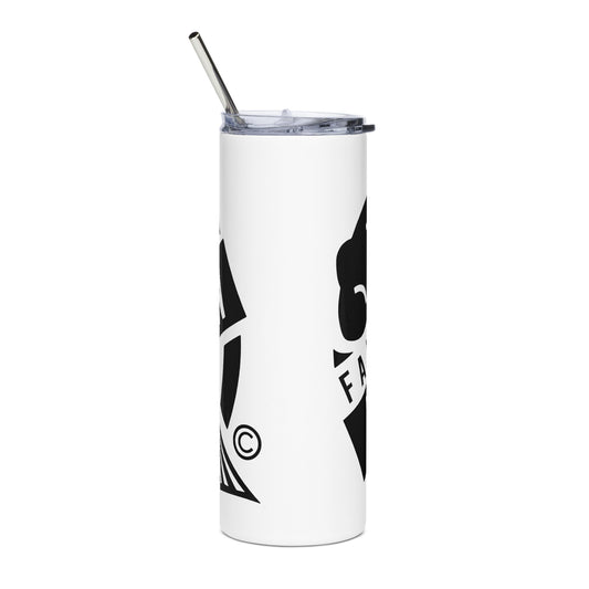 Faith Without Action Stainless Steel Tumbler