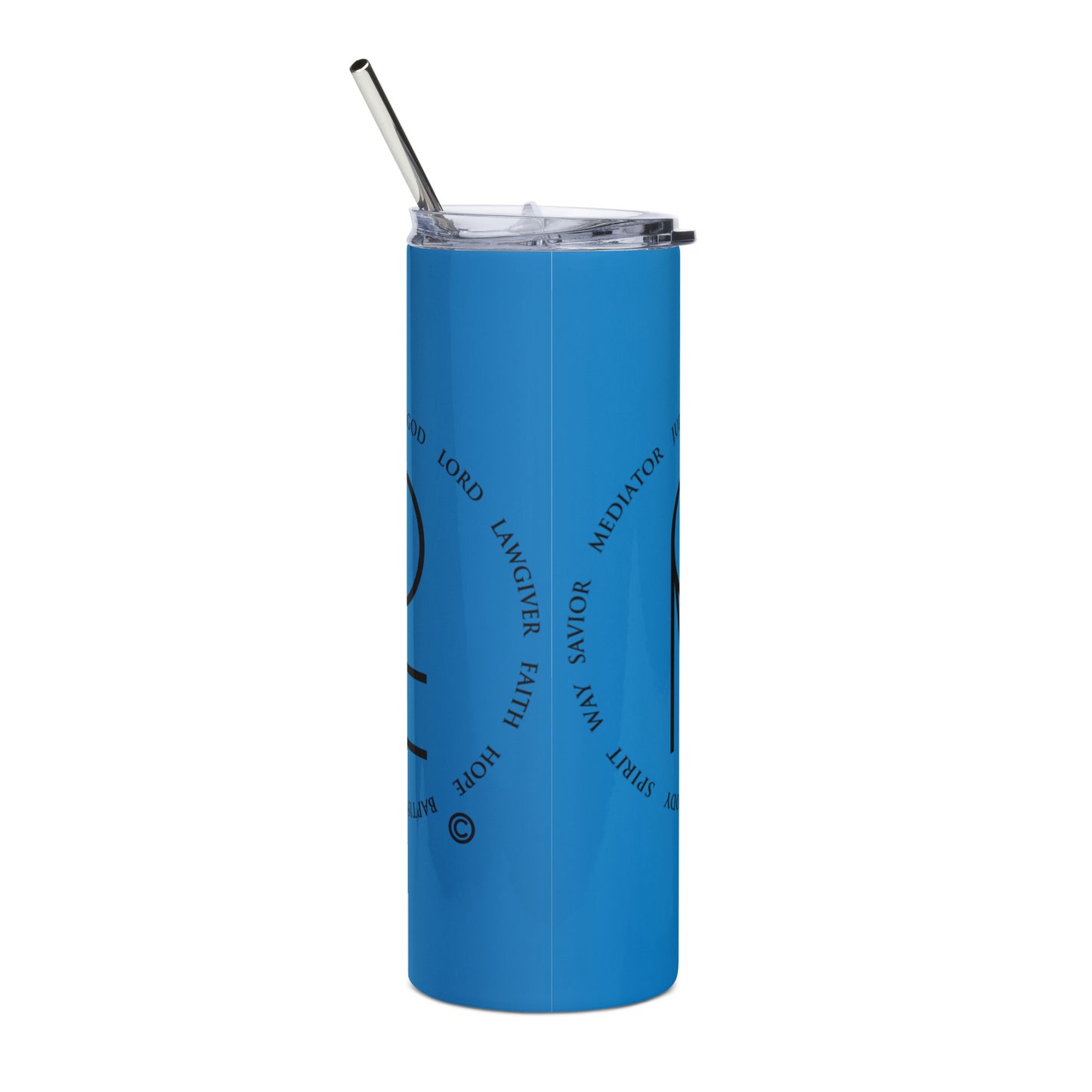 One God Stainless Steel Tumbler