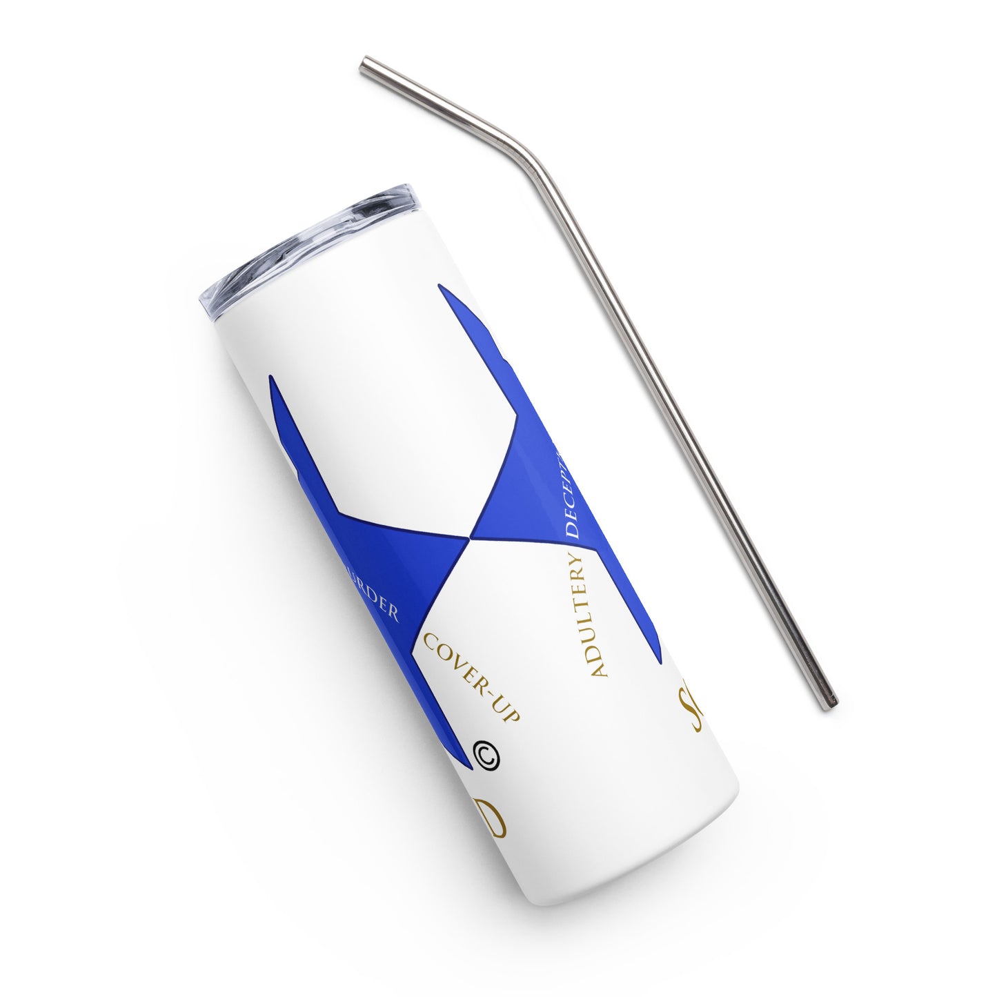 Scars of David Stainless Steel Tumbler