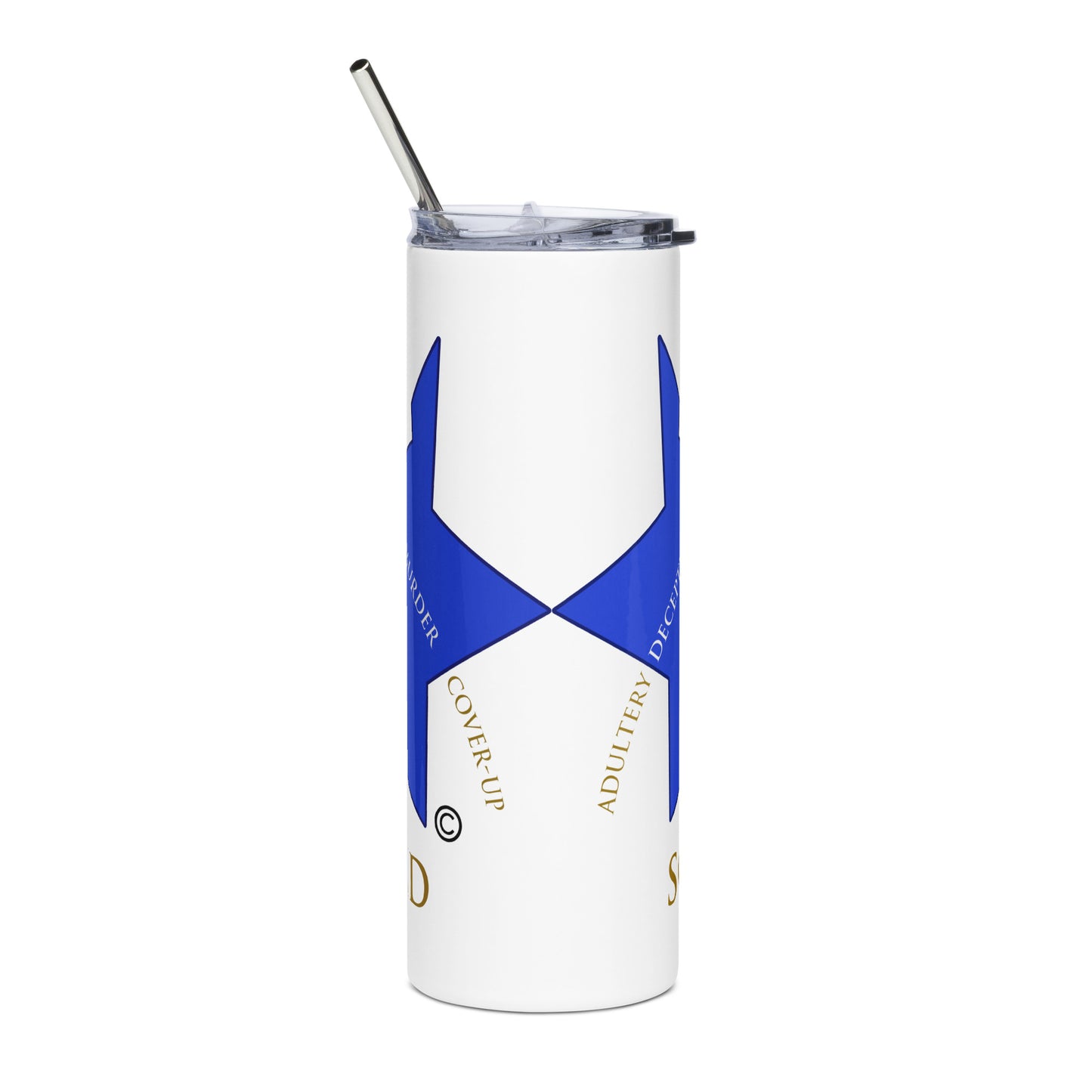 Scars of David Stainless Steel Tumbler