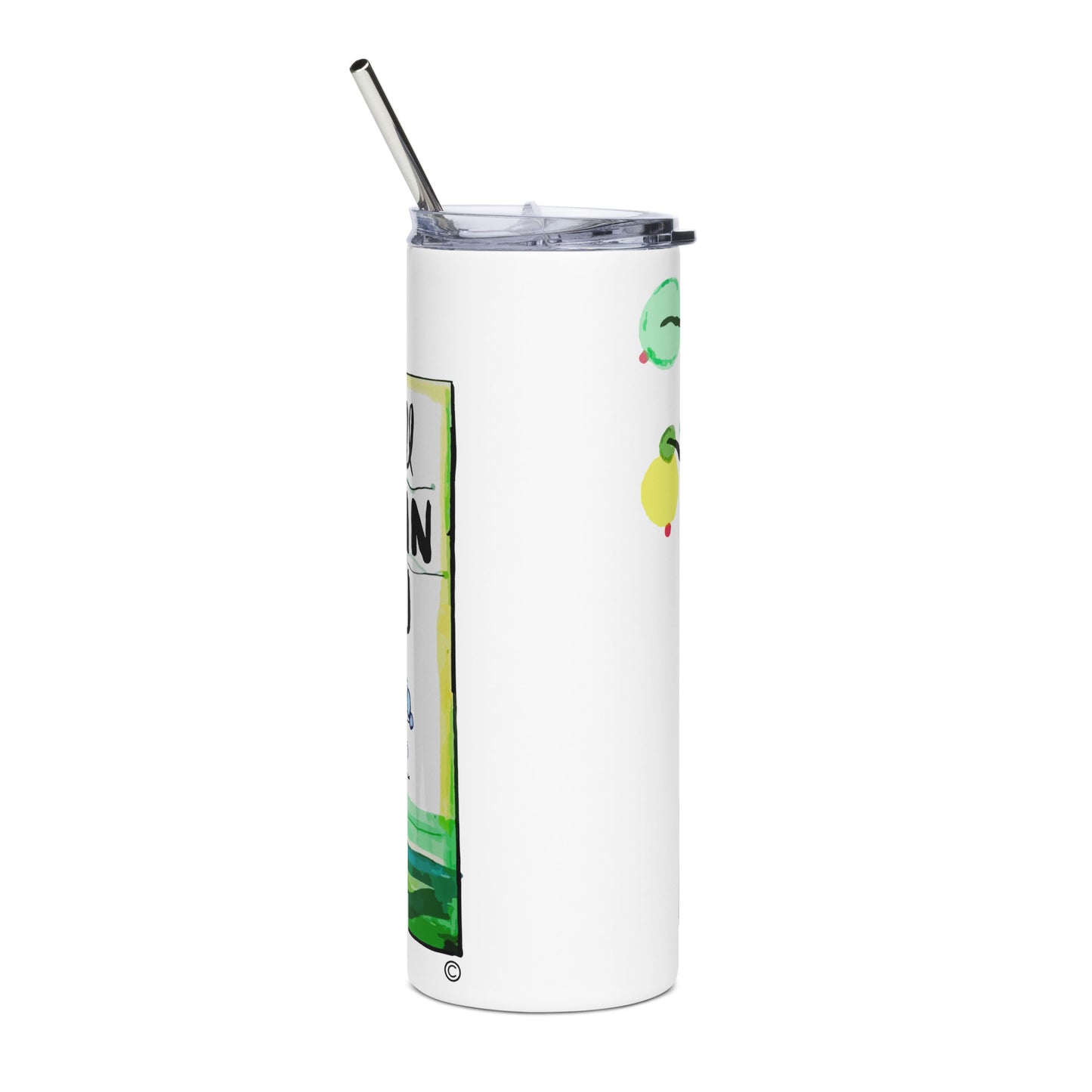 He Will Sustain You Stainless Steel Tumbler