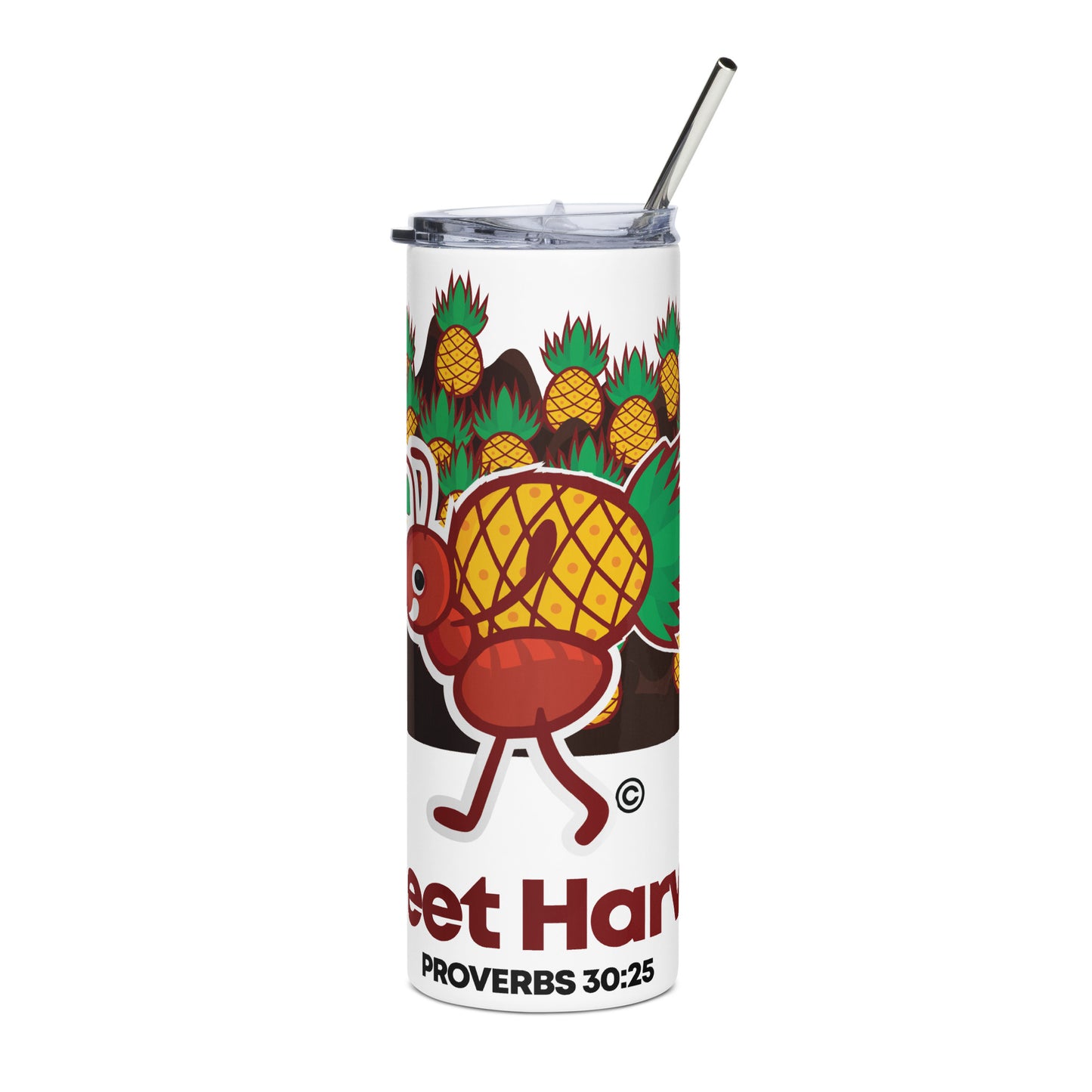 Sweet Harvest Stainless Steel Tumbler