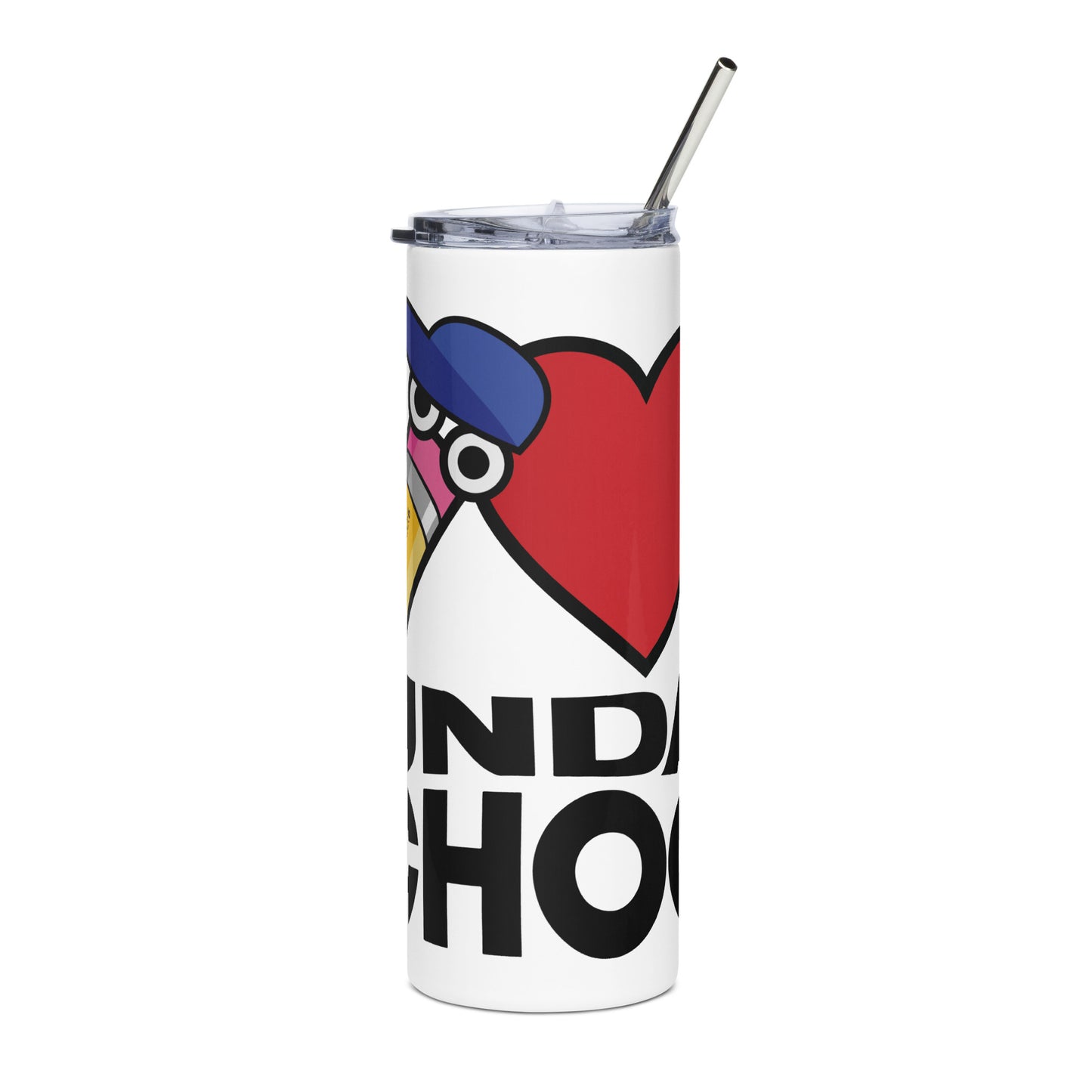 Sunday School Stainless Steel Tumbler