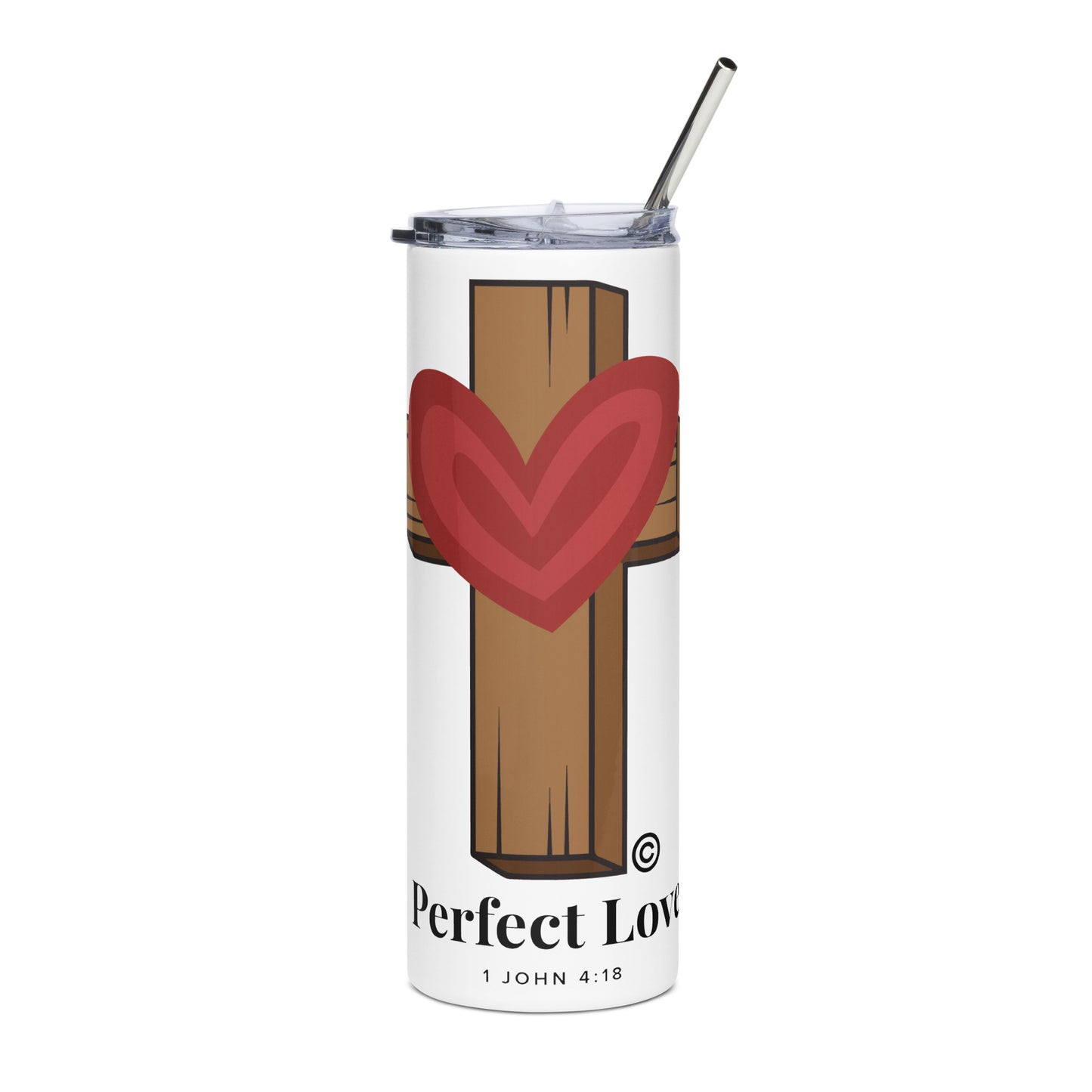 Perfect Love Stainless Steel Tumbler
