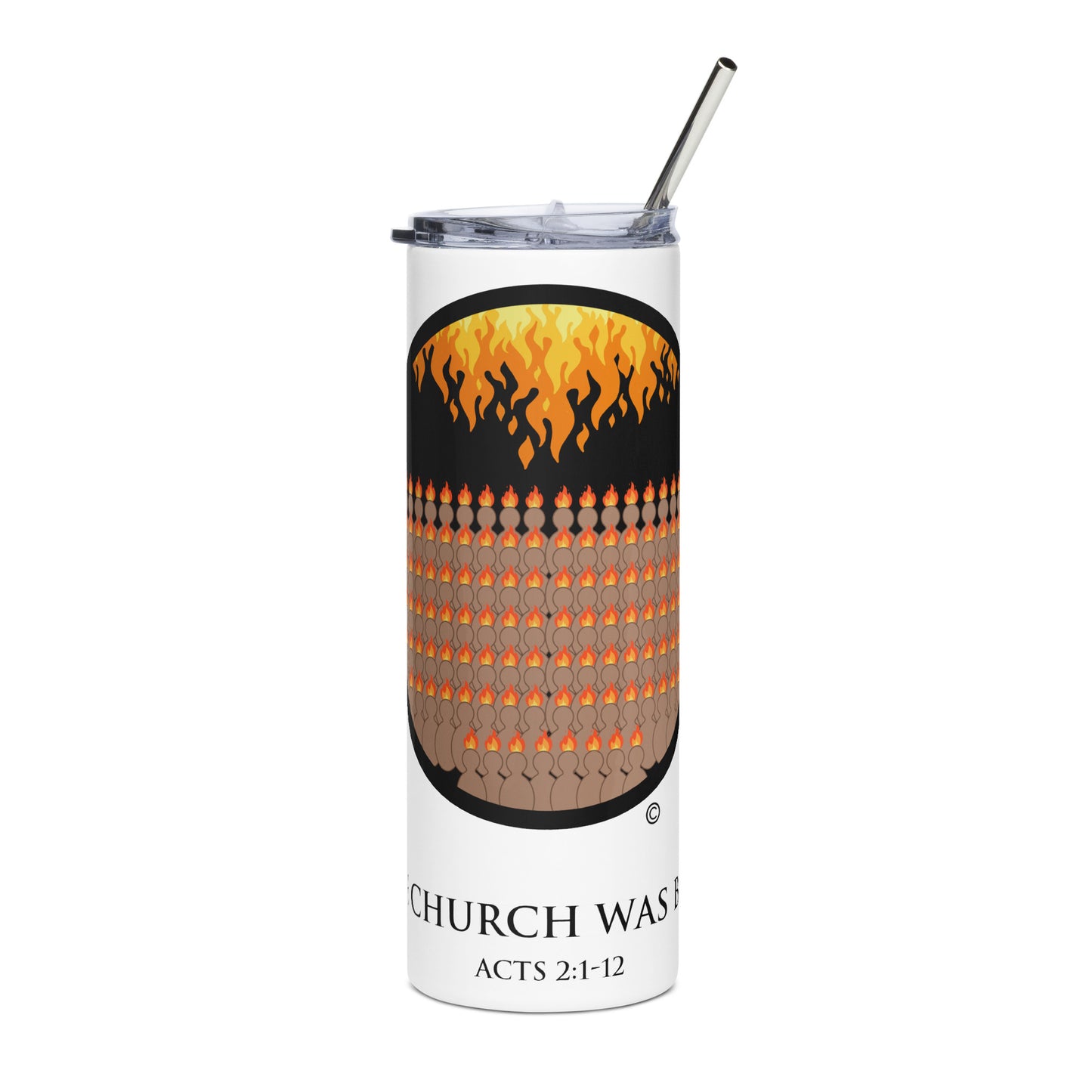 The Church was Born Stainless Steel Tumbler