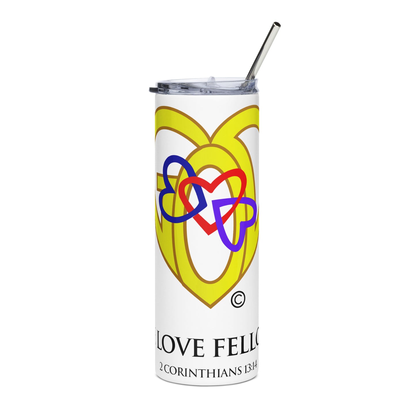 Grace Love Fellowship Stainless Steel Tumbler