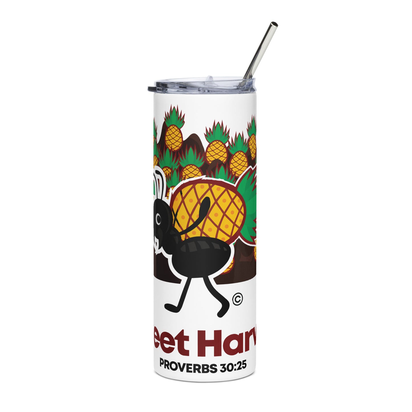 Sweet Harvest Stainless Steel Tumbler