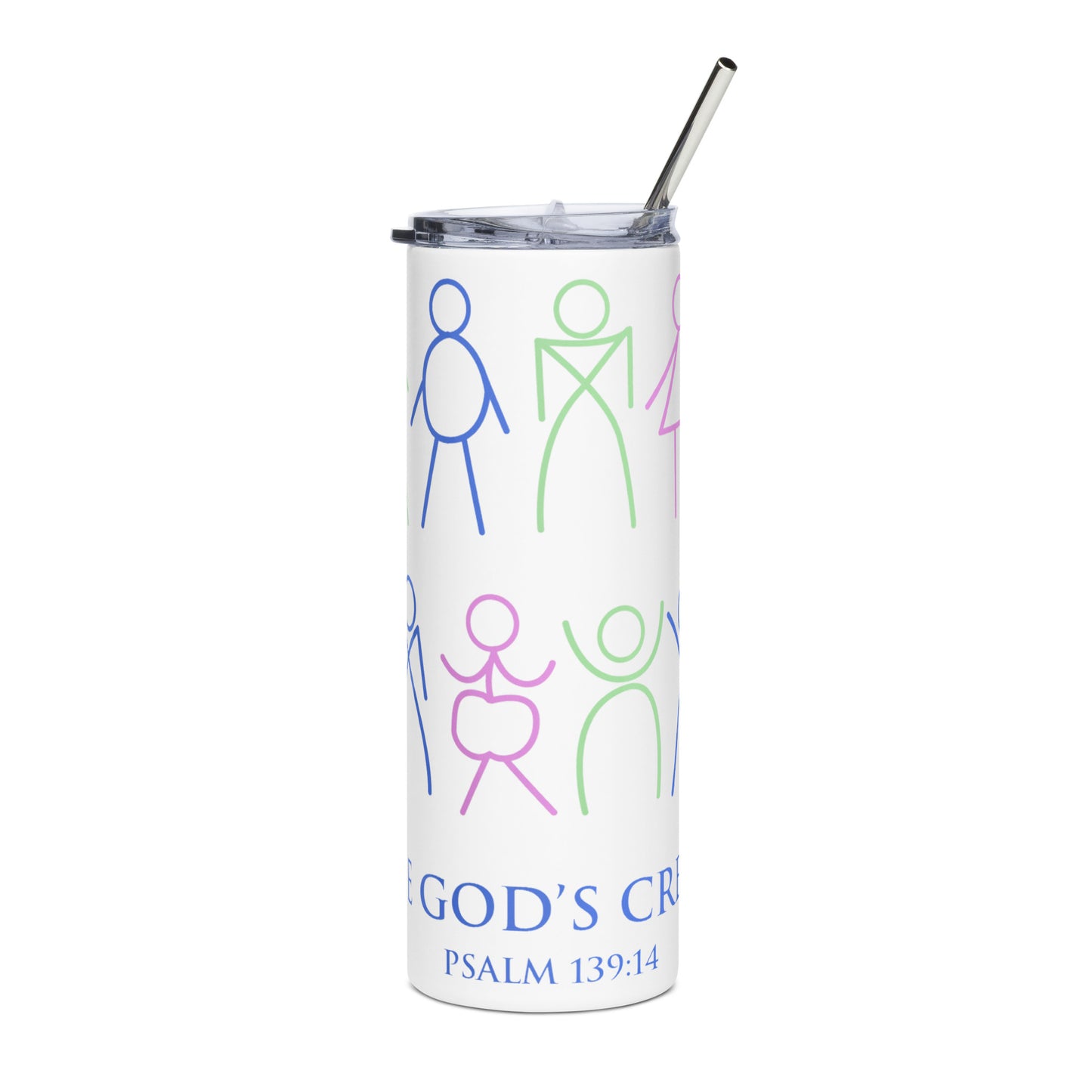 We Are God's Creation Stainless Steel Tumbler