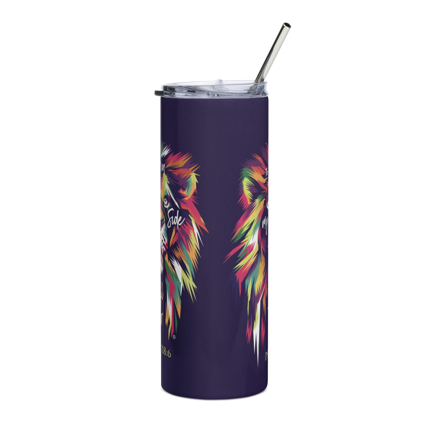 I Will Not Fear Stainless Steel Tumbler