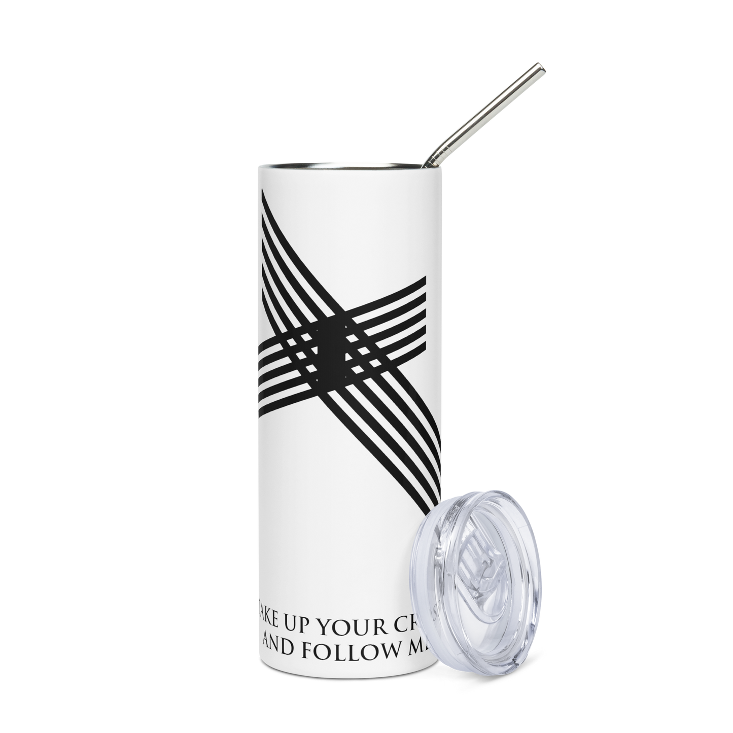 Take Up Your Cross Stainless Steel Tumbler