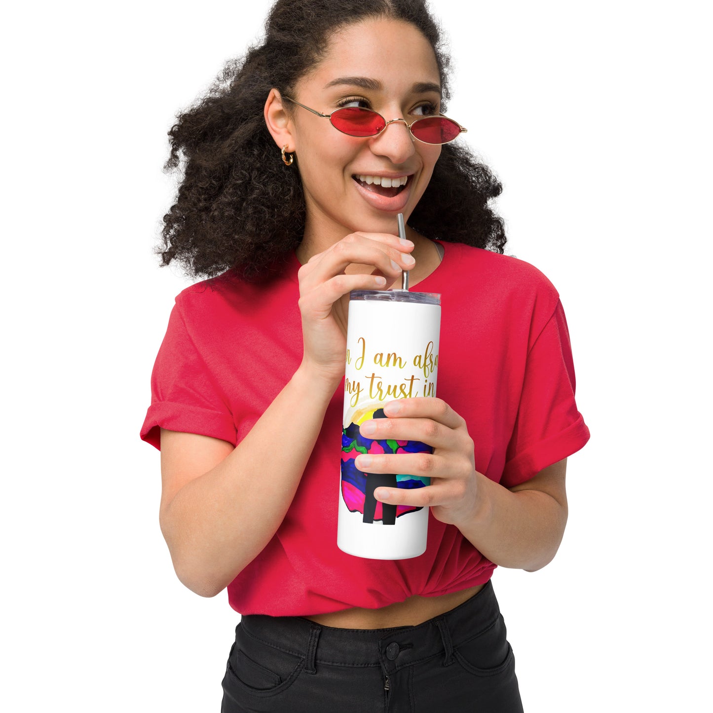 I Put My Trust in You Stainless Steel Tumbler