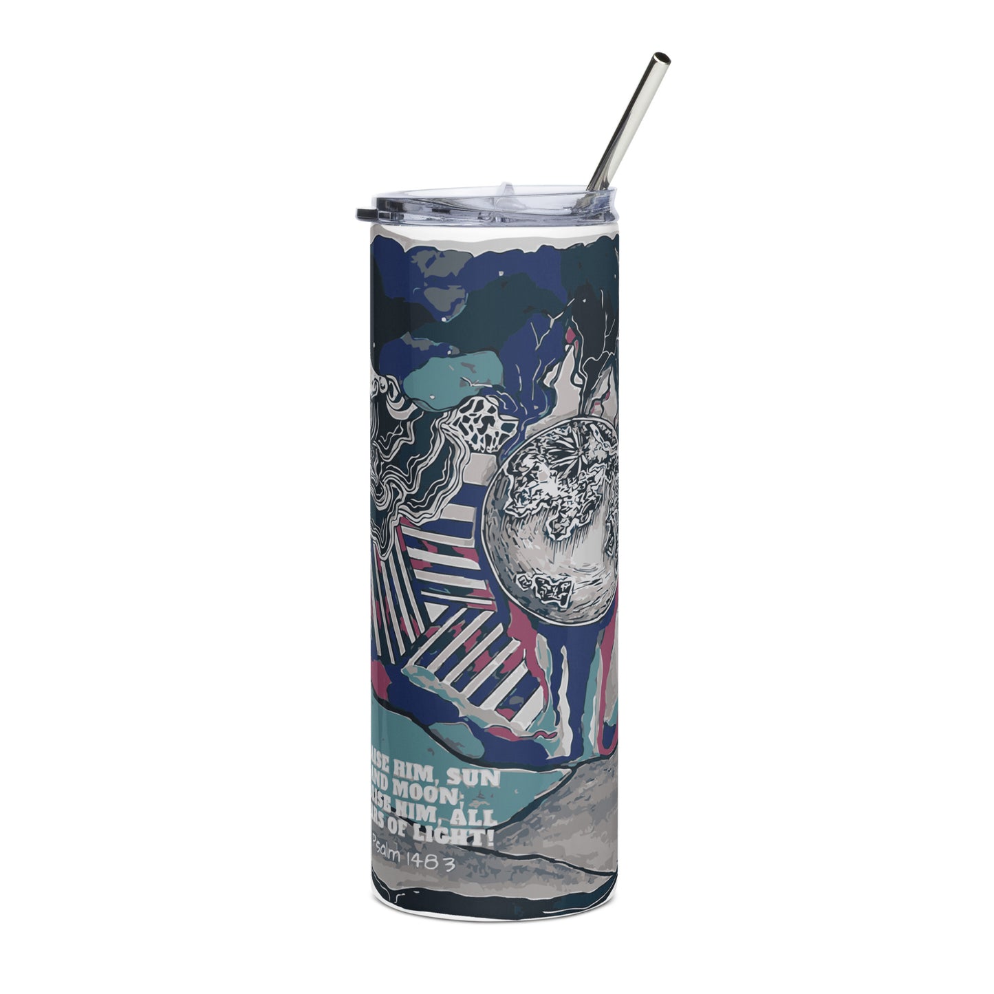 Praise Him Stainless Steel Tumbler