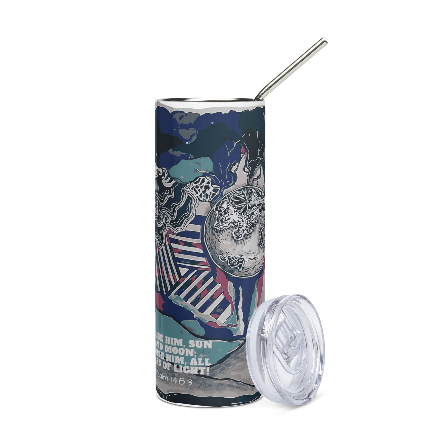 Praise Him Stainless Steel Tumbler