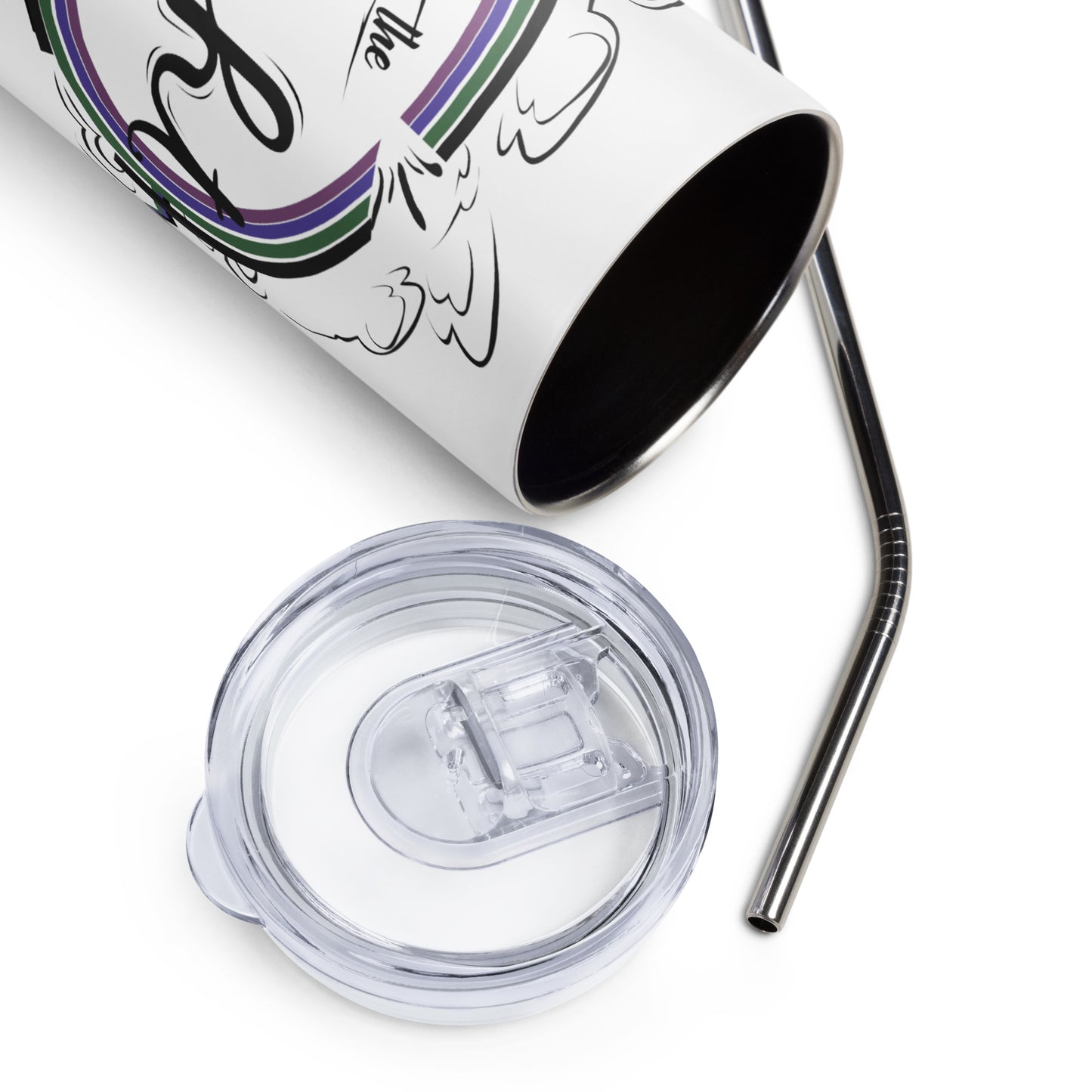 Light in the Darkness Stainless Steel Tumbler