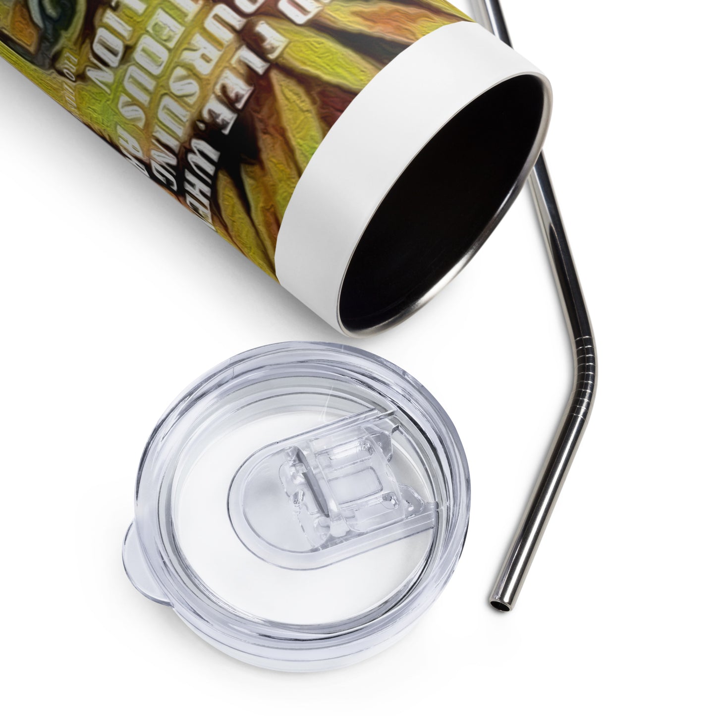 Bold as a Lion Stainless Steel Tumbler