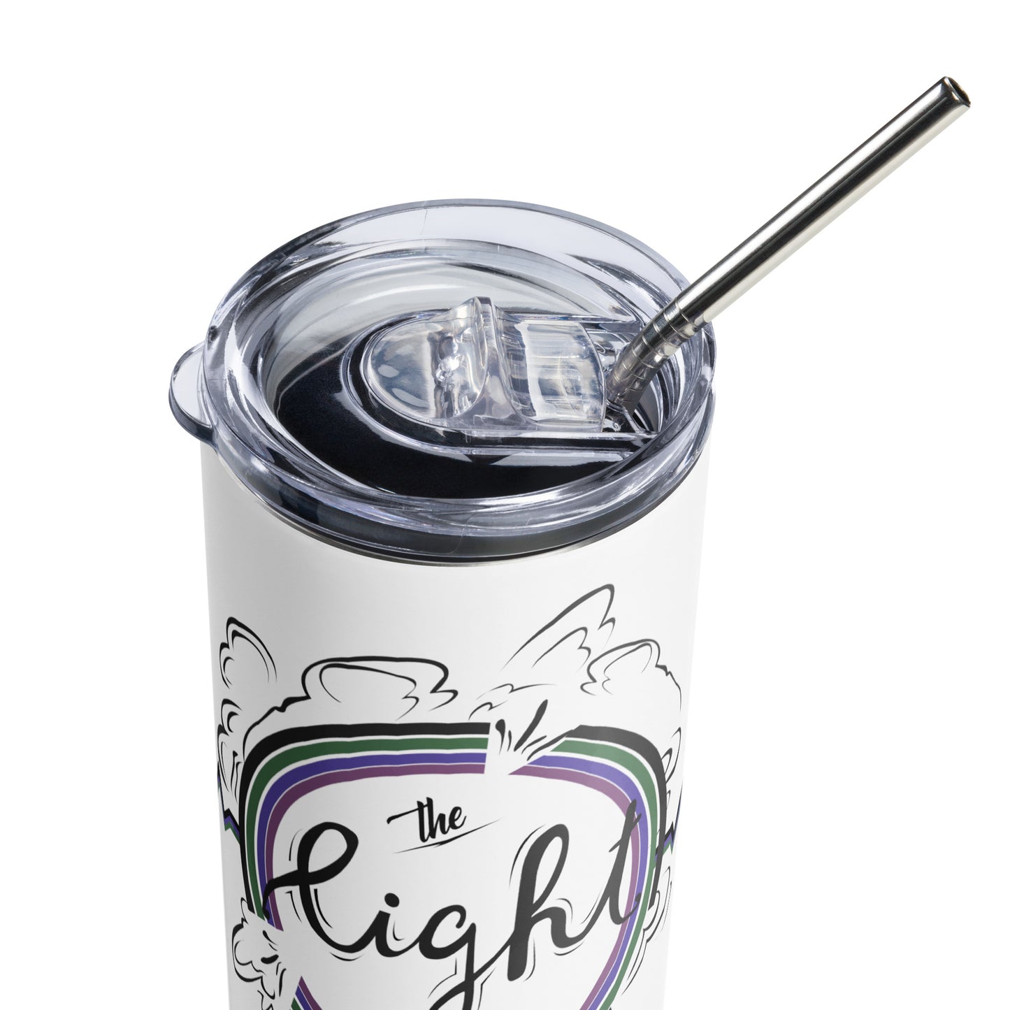 Light in the Darkness Stainless Steel Tumbler