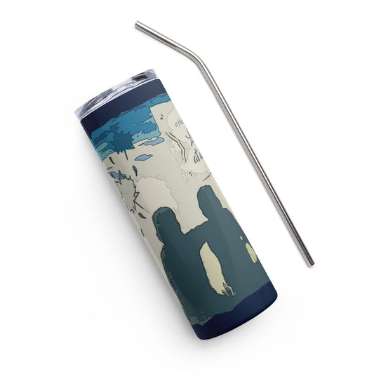 A Friend Loves at All Times Stainless Steel Tumbler
