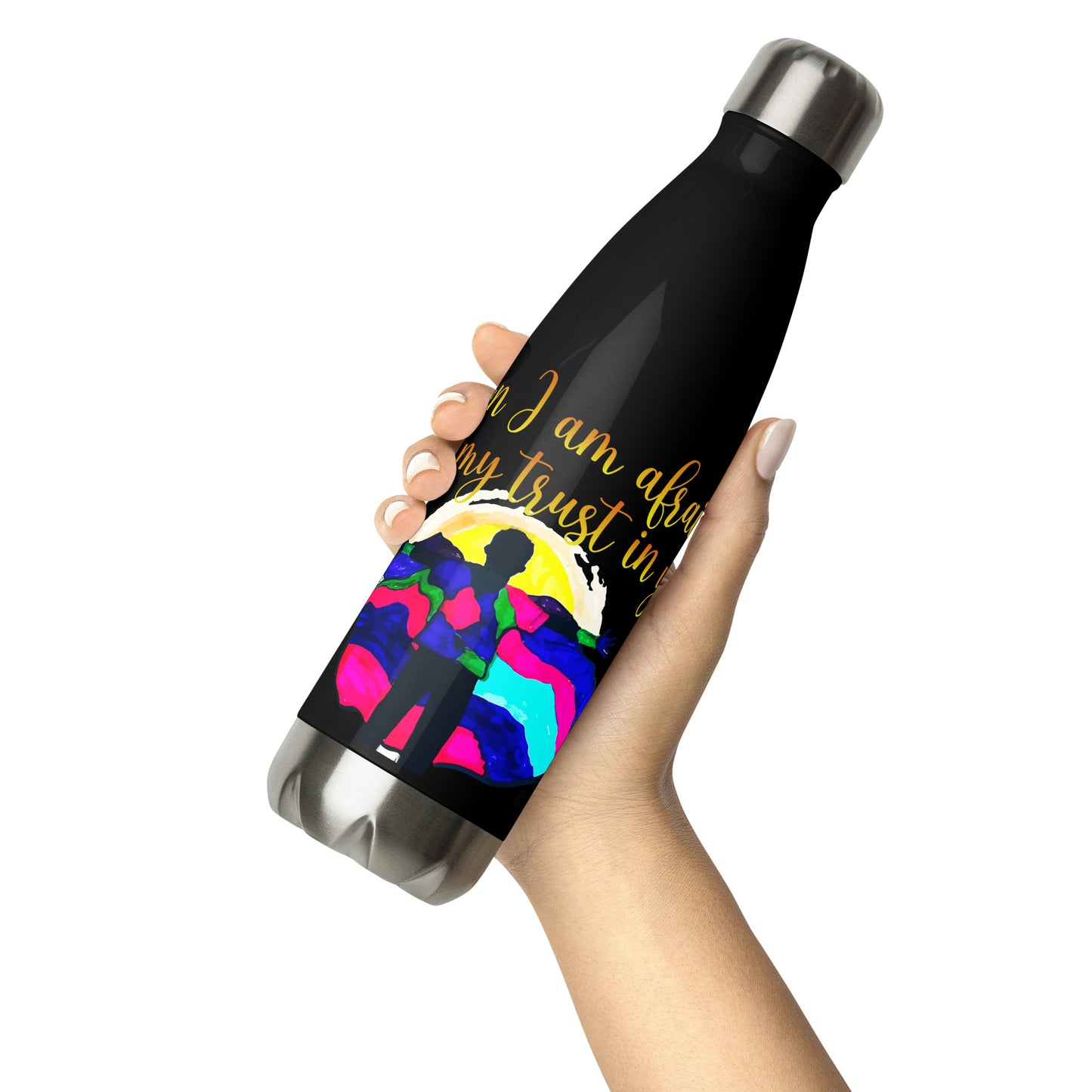 I Put My Trust in You Stainless Steel Water Bottle