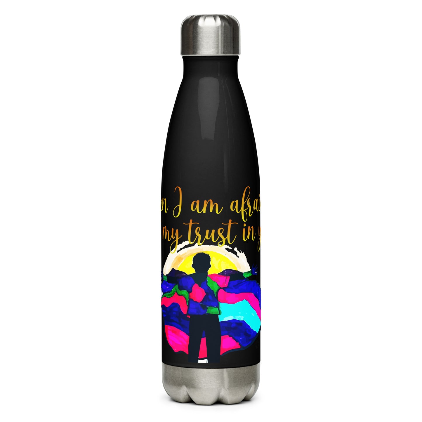 I Put My Trust in You Stainless Steel Water Bottle