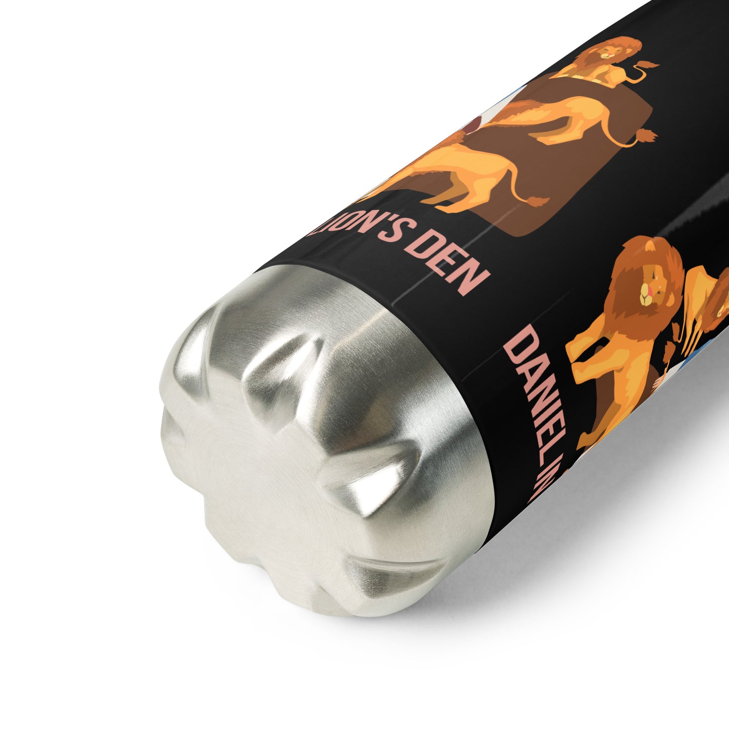 Daniel in the Lion's Den Stainless Steel Water Bottle