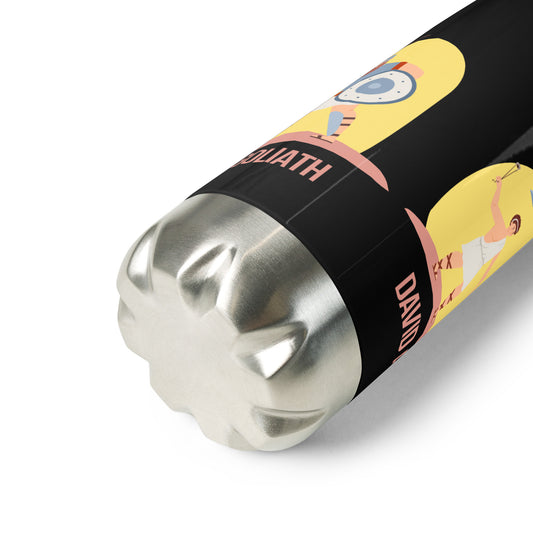 David and Goliath Stainless Steel Water Bottle