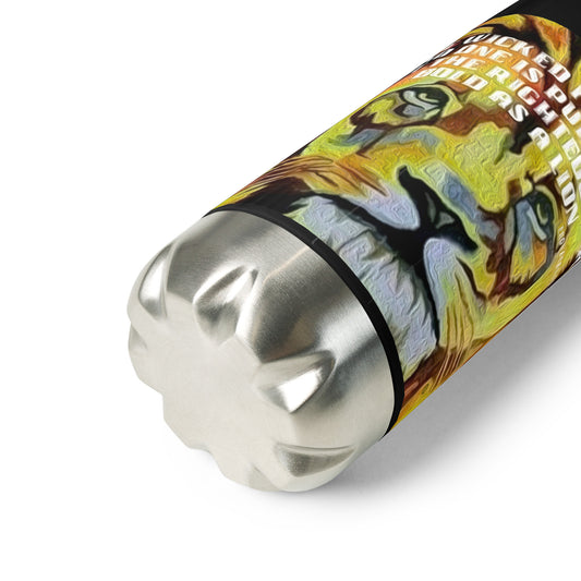 Bold as a Lion Stainless Steel Water Bottle